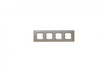 Фотография товара 'Simon 27774-65 Рамка на 4 поста с суппортом'