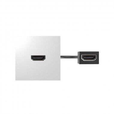 Фотография товара 'Simon 40001194-030 Модуль с адаптером, проходной HDMI мама/мама'