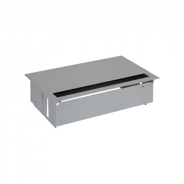 Фотография товара 'Simon 44502000-133 Врезной x5 розеточный блок, щетка, 2x2P+E, 3 пустых модуля'