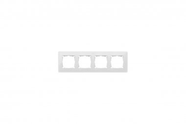 Фотография товара 'Simon 8200640-201 Рамка на 4 поста, белый/индиго, S82D'