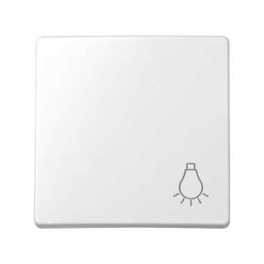 Фотография товара 'Simon 73018-60 Клавиша для выключателя с пиктограммой "свет"'