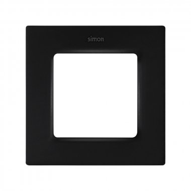 Фотография товара 'Simon 8200617-098 Рамка на 1 пост, мат.черный, S82C'
