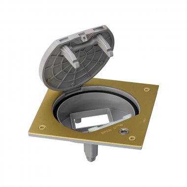 Фотография товара 'Simon KSE0SEC-23-71 Основа влагостойкая IP66, 1 мех-м, замок'