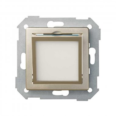 Фотография товара 'Simon 82036-34 Накладка для ориент.светильника, шампань, S82'