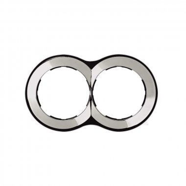 Фотография товара 'Simon 88620-33 Рамка на 2 поста, хром, S88'