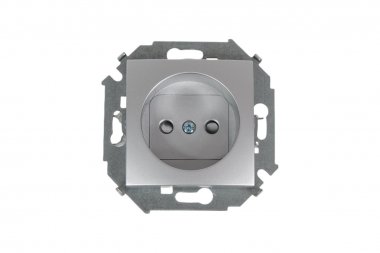 Фотография товара 'Simon 1591444-033 Розетка со шторками 2Р, 16A 250В'