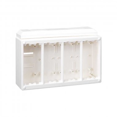 Фотография товара 'Simon SC400-9 Настенный блок поверх/монтажа CIMA Classic, 4 двойных поста'