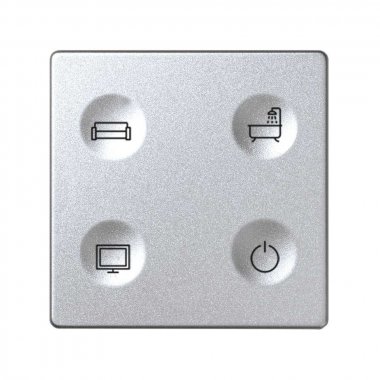 Фотография товара 'Simon 8000643-093 Сенсорная 4-кн панель, Т1 маркировка'