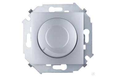 Фотография товара 'Simon 1591311-033 Светорегулятор, проходной, 40-500Вт 230В'