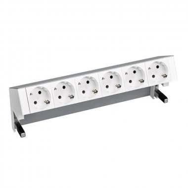 Фотография товара 'Simon 42606000-133 Настольный x6 розеточный блок, 6x2P+E'