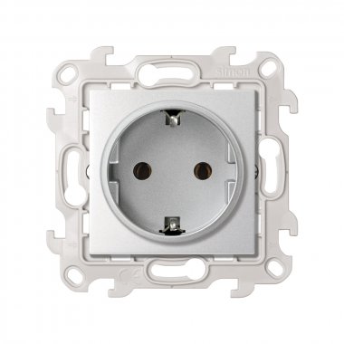 Фотография товара 'Simon 2450434-033 Розетка Schuko 2Р+Е, 16A 250В'