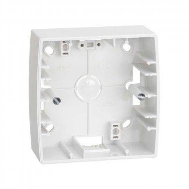 Фотография товара 'Simon 82750-30 Коробка подъемная узкая на 1 пост, белый, S82'