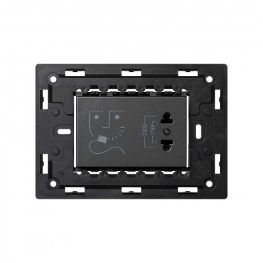 Фотография товара 'Simon 8200482-038 Розетка для электрических бритв, 16A 230В'