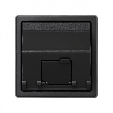 Фотография товара 'Simon 73085-62 Розетка наклонная для передачи данных со шторкой на 1 разъем RJ45'