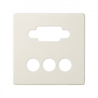 Фотография товара 'Simon 8200092-031 Накладка для розетки VGA+3RCA, сл.кость, S82'