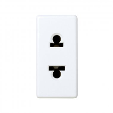 Фотография товара 'Simon 27438-34 Розетка евро-американская узкая 2Р, 10A 250В~ винт'