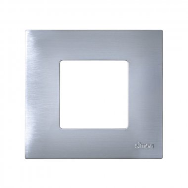 Фотография товара 'Simon 2700617-042 Накладка декор. для рамки на 1 пост, Metal'