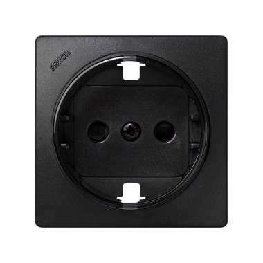 Фотография товара 'Simon 73041-62 Накладка со шторками для розетки с заземлением 2Р+Е'
