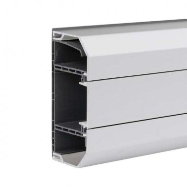 Фотография товара 'Simon TK01103-8 Кабель-канал алюминиевый 130X55мм Кабломакс K45, 1 секция'