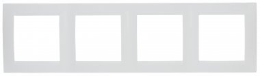 Фотография товара 'Simon 1500640-030 Рамка на 4 поста, белый, S15'