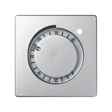 Фотография товара 'Simon 82505-93 Накладка для мех.термостата, мат.алюминий, S82D'