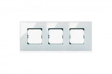Фотография товара 'Simon 27773-60 Рамка на 3 поста с суппортом'