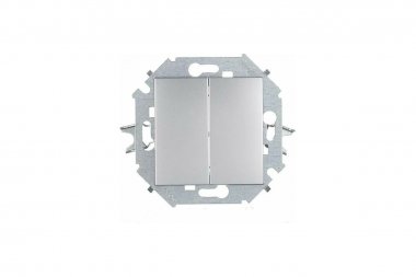 Фотография товара 'Simon 1591397-033 Двухклавишный переключатель (проходной), 16AX 250В'