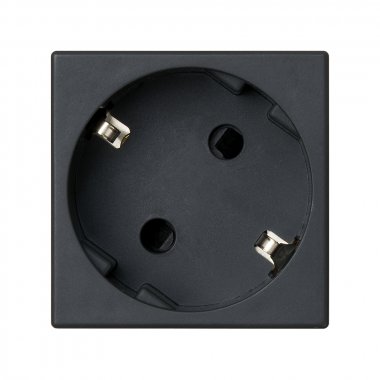 Фотография товара 'Simon K01-14 Розетка со шторками Schuko 2Р+Е 16A 250В'