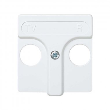 Фотография товара 'Simon 27053-34 Накладка для розетки R-TV+SAT с пикт."TV R"'