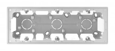 Фотография товара 'Simon 2400753-033 Коробка подъемная на 3 поста, алюминий, S24'