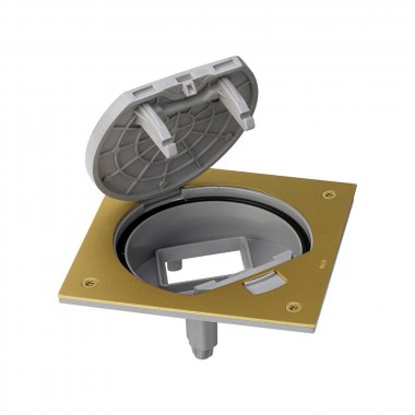 Фотография товара 'Simon KSE0-23-71 Основа влагостойкая IP66, 1 мех-м, защелка'