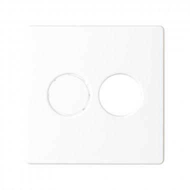 Фотография товара 'Simon 82082-30 Накладка для стерео аудиорозетки, белый, S82'