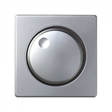 Фотография товара 'Simon 82054-33 Накладка для светорегулятора, алюминий, S82'