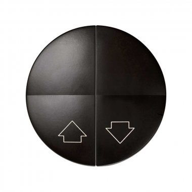 Фотография товара 'Simon 88028-32 Клавиша двойная для выкл-ля жалюзи с блокировкой и пикт."Стрелки"'