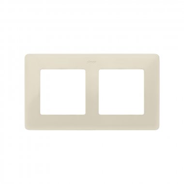 Фотография товара 'Simon 8200620-031 Рамка на 2 поста, сл.кость/тростник, S82D'