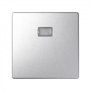 Фотография товара 'Simon 82013-93 Клавиша для вык-ля с подсв. и окном для пиктограмм, мат.алюминий, S82D'