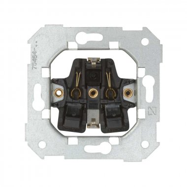 Фотография товара 'Simon 75464-39 Розетка с заземлением Schuko 2Р+Е, 16A 250В~, безвинт., S75'