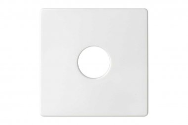 Фотография товара 'Simon 82057-30 Накладка для моно аудиорозетки, белый, S82'