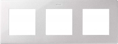 Фотография товара 'Simon 2400630-033 Рамка на 3 поста, алюминий, S24'