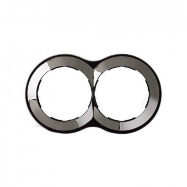 Фотография товара 'Simon 88620-35 Рамка на 2 поста, сталь, S88'