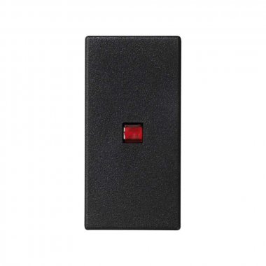 Фотография товара 'Simon K115-14 Клавиша узкая для выключателя с индикацией, графит, K45, Connect'