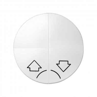 Фотография товара 'Simon 88029-30 Клавиша двойная для выкл-ля жалюзи без блокировки с пикт."Стрелки"'