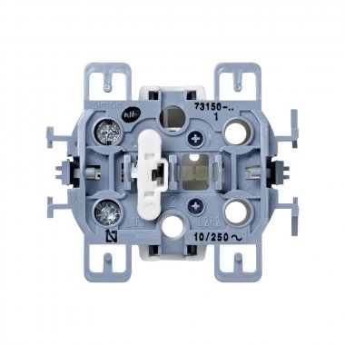Фотография товара 'Simon 73150-39 Кнопочный выключатель 10A 250В~ с винтовым подключением'
