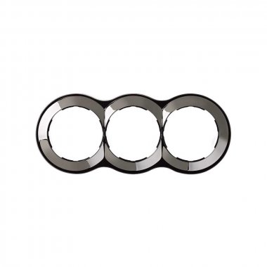 Фотография товара 'Simon 88630-35 Рамка на 3 поста, сталь, S88'