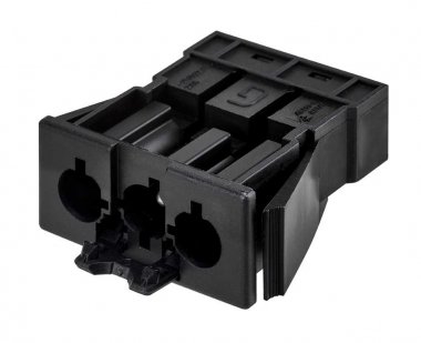 Фотография товара 'Simon CR0002-14 Разъем "папа" встраиваемый, 2P+E, безвинт., графит, QC'