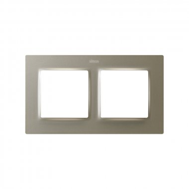 Фотография товара 'Simon 8200627-094 Рамка на 2 поста, мат.шампань, S82C'