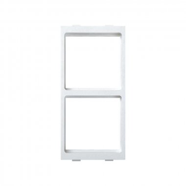 Фотография товара 'Simon S78-9 Адаптер на 2 модуля S27 с вертикальной фиксацией'