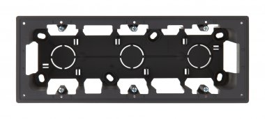 Фотография товара 'Simon 2400753-038 Коробка подъемная на 3 поста, графит, S24'