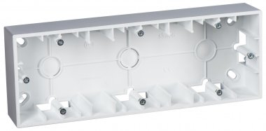 Фотография товара 'Simon 1590753-033 Коробка подъемная на 3 поста, алюминий, S15'