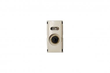 Фотография товара 'Simon 75313-69 Светорегулятор узкий электрон. повор-нажимной, проходной, 40-450Вт 230В~, S82Centr'